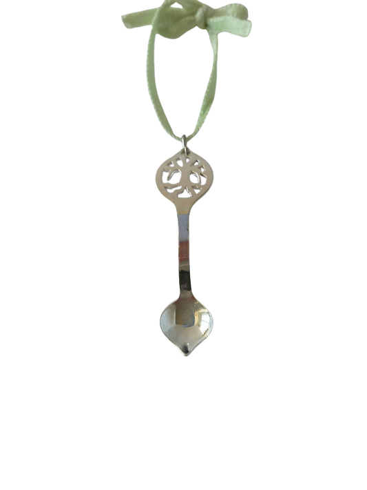 Family Tree Christening Spoon