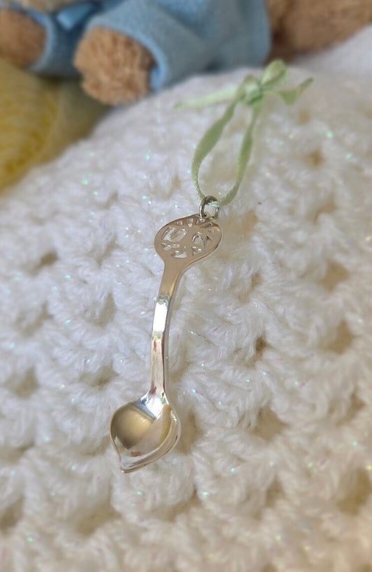 Family Tree Christening Spoon